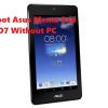 How to Root Asus Memo Pad HD7 8 GB Without PC