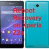 How to Boot Sony Xperia Z2a in Recovery Mode