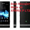 How to Boot Sony XPERIA P LT22  in Recovery Mode