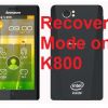 Boot or Enter Recovery Mode on Lenovo K860
