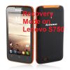 Boot or Enter Recovery Mode on Lenovo S750