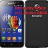 Boot or Enter Recovery Mode on Lenovo A606