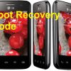 How to Boot LG Optimus L2 II E435 in Recovery Mode