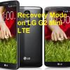 How to Boot LG G2 Mini LTE (Tegra) in Recovery Mode