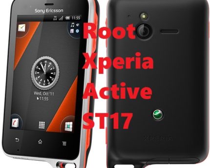 XPERIA Active ST17-root-tutorial-rootmyandroid.org