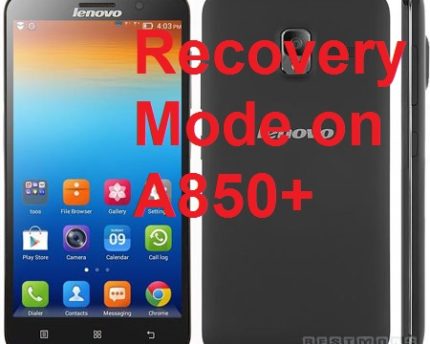 A850+-recovery-mode