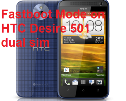 Desire 501 dual sim-fastboot-mode