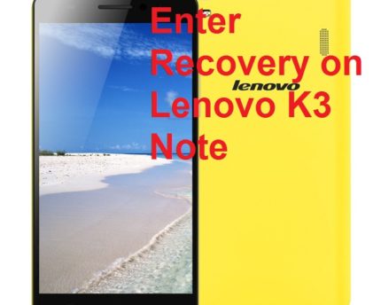 K3 Note-recovery-enter
