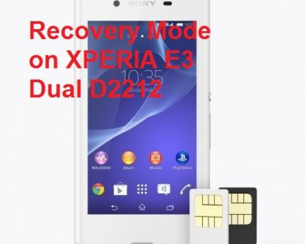 XPERIA E3 Dual D2212-recovery-mode