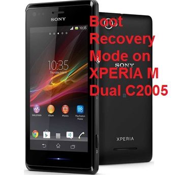 XPERIA M Dual C2005-boot-recovery-mode