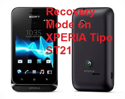 XPERIA Tipo ST21 -recovery-mode