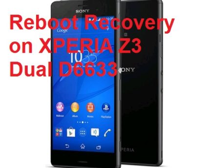 XPERIA Z3 Dual D6633-recovery-mode