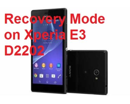 Xperia E3 D2202-recovery