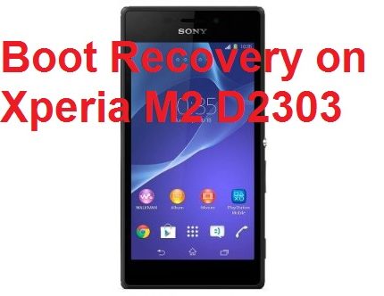 Xperia M2 D2303-recovery-mode