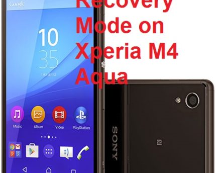 Xperia M4 Aqua-boot-recovery-mode