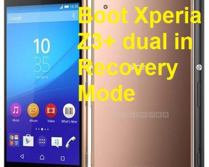 Xperia Z3+ dual-recovery